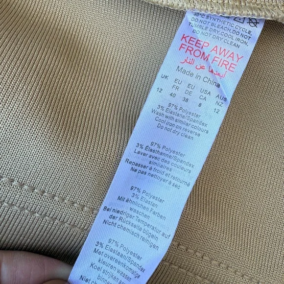 Pretty Lutle Thing STONE BANDAGE HOOK AND EYE STRUCTURED CORSET Size 8 - Picture 10 of 14